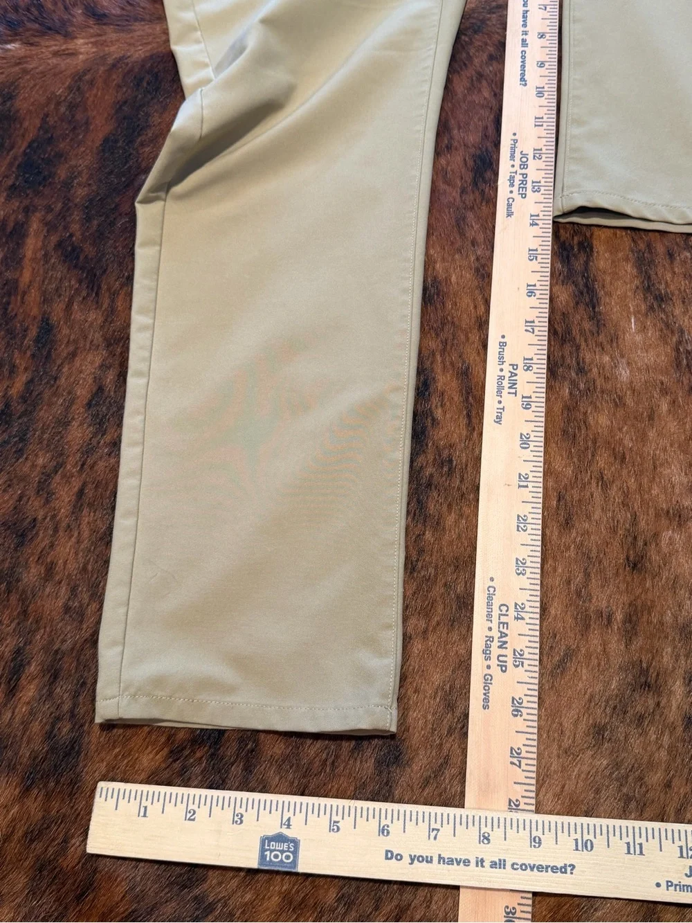 Mens Highland Tour Bonobos Golf 31/28 Tailored Khaki Tan Pants